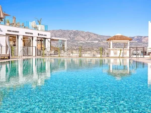 El complejo para unas vacaciones en Mijas