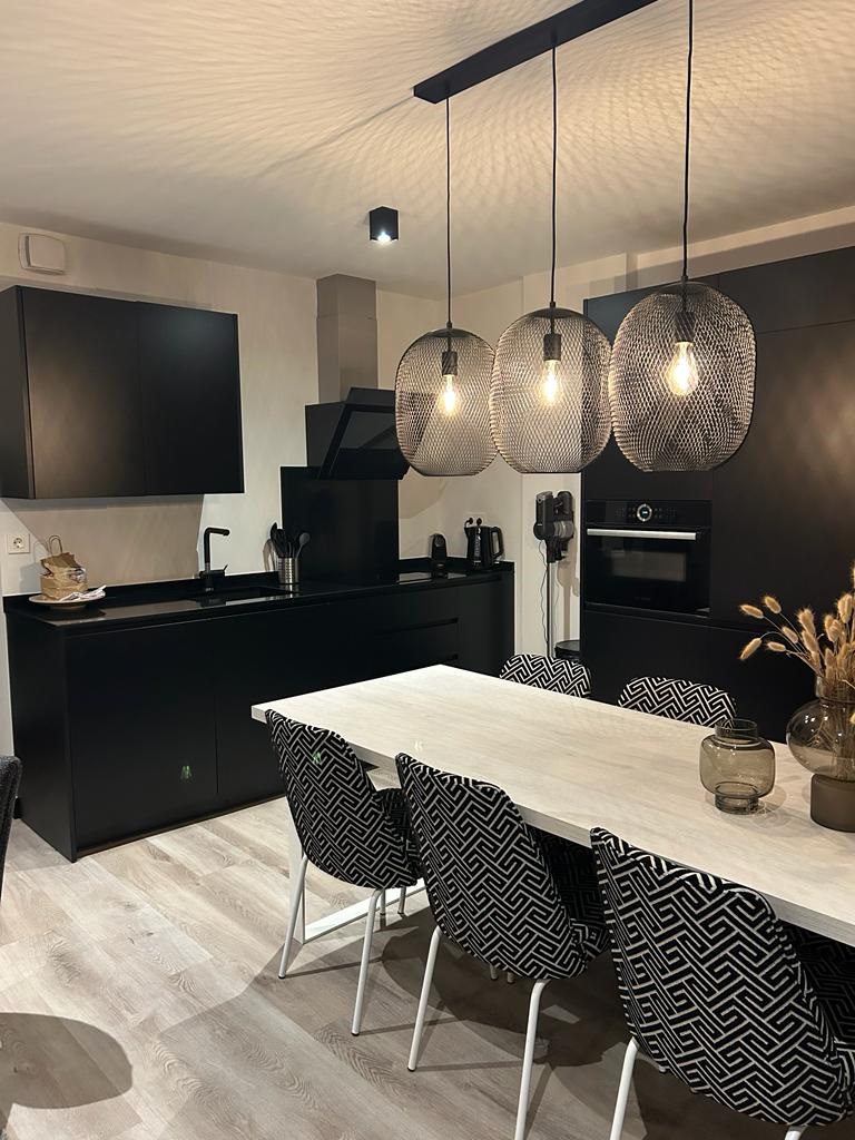 keuken met alle gemakken voorzien in appartement in Mijas